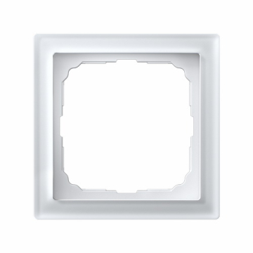 Рамка ArtGallery Pure SE одноместная стекло (белая матовая) GAL330101