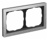 Рамка ArtGallery Pure SE двухместная стекло (алюминий) GAL320302