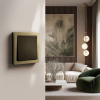Рамка ArtGallery Pure Systeme Electric одноместная металл (латунь) GAL312201