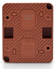 Розетка со шторками О/У 16А IP54 AtlasDesign Profi54 (терракотовый) ATN547045