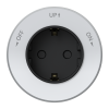 MultiTrack Розетка 2К+З круглая 16А/250В (Белый) MTK13001W