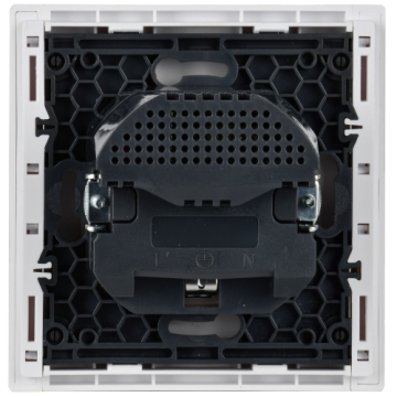Зарядка USB (А+С) с розеткой IEK FORTE&PIANO 18Вт FP247 (белый) FP-R14-16-U22-018-K01