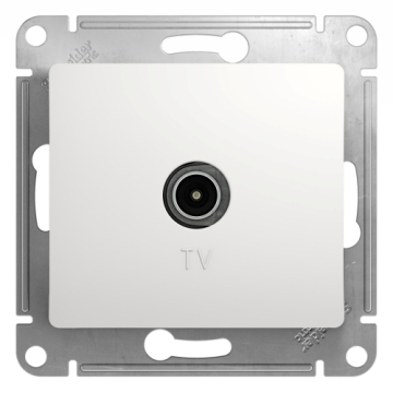 TV Розетка Glossa звезда (белый) GSL000193