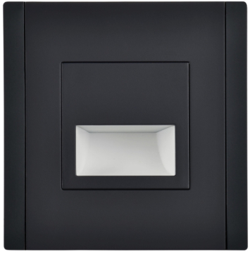 Подсветка LED IEK FORTE&PIANO встраиваемая FP157 (черный) FP-FL20-K02