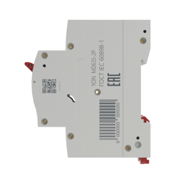 Автоматический выключатель DKC YON max MD63S 2Р 50А 4,5кА (х-ка B) MD63S-2PB50