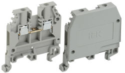 IEK Зажим наборный ЗНИ-2,5мм2 (JXB24А) серый YZN10-002-K03
