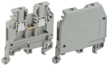 IEK Зажим наборный ЗНИ-2,5мм2 (JXB24А) серый YZN10-002-K03
