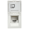 Розетка информационная IEK PRIMER RJ-45 UTP кат 5e 1 модуль РКИ-10-00-П CKK-40D-RI1-K01