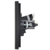 Розетка компьютерная двойная RJ45 FORTE&PIANO кат.5E FP633M (металл шампань) FP-K20-1-M-K37