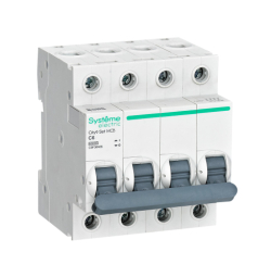 Автоматический выключатель Systeme Electric City9 Set 4п 6A 6kA (хар-ка C) C9F36406
