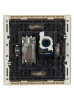 Розетка TV+RJ45 кат.6 FORTE&PIANO FP437 (ваниль) FP-AK20-2-K10