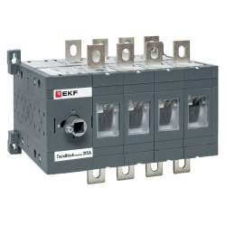 Рубильник реверсивный EKF TwinBlock 315A 4P без рукоятки управления tb-s-315-4p-rev