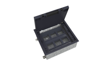 Люк Systeme Elecrtic MultiDesk на 12 модулей IP40 для бетонных полов с монтажной коробкой тип MDK10 MDK10212