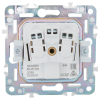 Розетка с крышкой 16А IP44 IEK SKANDY SK-R11G (мятный) SK-R16-16-44-K06