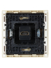 Розетка HDMI IEK FORTE&PIANO FP440 (ваниль) FP-H10-K10