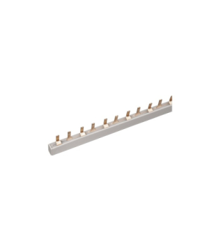 IEK Шина соединительная типа PIN (12 штырей) 3Р 63А 22 см 12 (3х4) модулей YNS21-3-063-22-12