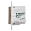 Розетка IEK SKANDY с/з со шторками 16А с USB C 18Вт SK-R17Sa (песочный) SK-R14-16-U14-018-K98