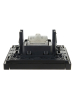Розетка TV+SAT FORTE&PIANO FP138 (черный) FP-AF20-O-K02