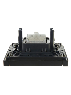 Розетка TV+SAT FORTE&PIANO FP138 (черный) FP-AF20-O-K02