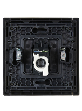 Розетка компьютерная FORTE&PIANO RJ45 кат.5E FP132 (черный) FP-K10-1-K02