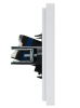 Розетка компьютерная FORTE&PIANO RJ45 кат.6 FP231 (белый) FP-K10-2-K01