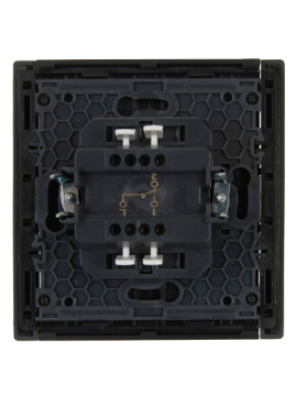 Выключатель 1-кл проходной FORTE&PIANO 10А FP303 (серый) FP-V12-0-10-1-K03