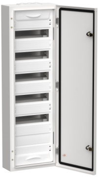 Щит металлический навесной TITAN 5 ЩРн-72 (6х12) 960х310х140 IP54 белый TI5-50-N-072-54