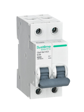 Автоматический выключатель Systeme Electric City9 Set 2п 25A 6kA (хар-ка C) C9F36225
