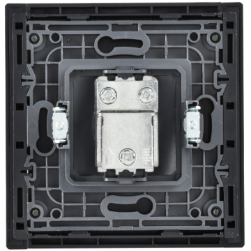 Розетка TV проходная FORTE&PIANO FP629M (металл шампань) FP-A10-P-M-K37