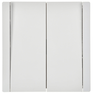 Выключатель 2-кл перекрестный FORTE&PIANO 10А FP209 (белый) FP-V23-0-10-1-K01