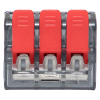 EKF Клемма СМК 221-413 с рычагом 3 отверстия 0.2-4.0 мм2 блистер PROxima plc-smk-221-413b-20