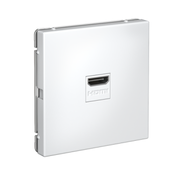 Розетка HDMI Systeme Electric ArtGallery (белый) GAL000180
