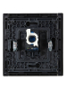 Розетка компьютерная FORTE&PIANO RJ45 кат.6 FP131 (черный) FP-K10-2-K02