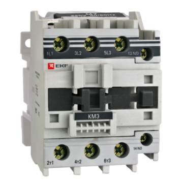 Контактор EKF PROxima КМЭ малогабаритный 50А 220В NO+NC ctr-s-50-220