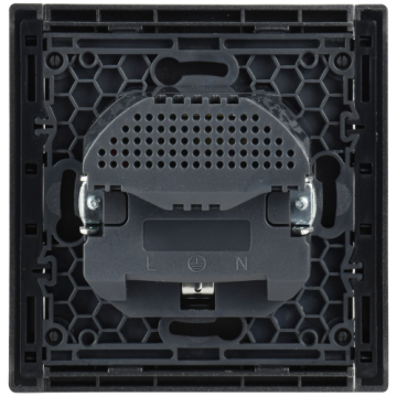 Зарядка USB (А+С) с розеткой IEK FORTE&PIANO 18Вт FP547 (сталь) FP-R14-16-U22-018-K46