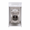 Компьютерная розетка DKC Viva RJ45 кат. 6 экранированная 8P8C (белая) 1мод 45068