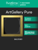 Рамка ArtGallery Pure SE одноместная металл (золото) GAL312401