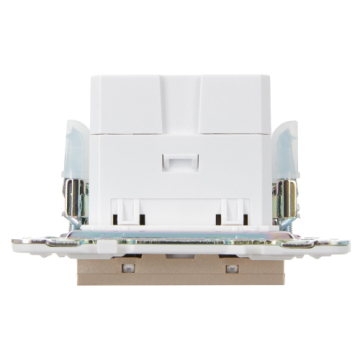 Розетка USB A+A 3,1А IEK SKANDY SK-R15Sa (песочный)  SK-U21-D31-K98
