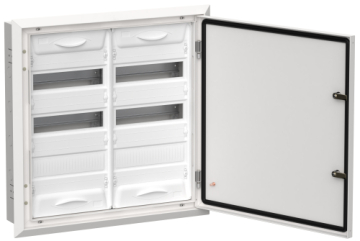 Щит металлический встраиваемый IEK TITAN 5 ЩРв-72 (2х3х12) 630х625х130 IP31 белый TI5-50-V-2X036-31