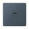 Розетка HDMI Systeme Electric ArtGallery (грифель) GAL000780