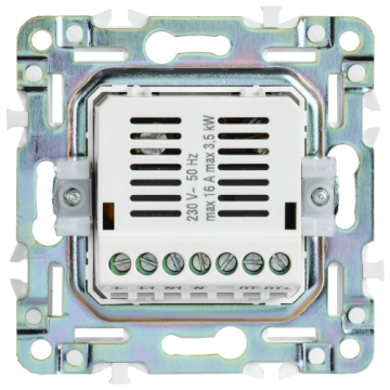 Термостат IEK SKANDY электронный с индикацией SK-T01G (мятный) SK-RT11-K06