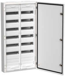 Щит металлический навесной TITAN 5 ЩРн-168 (2х7х12) 1085х570х140 IP54 белый TI5-50-N-2X084-54