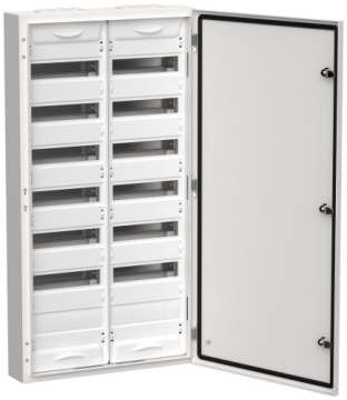 Щит металлический навесной TITAN 5 ЩРн-168 (2х7х12) 1085х570х140 IP54 белый TI5-50-N-2X084-54