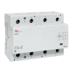 EKF Averes Контактор модульный КМ 80А 2NO+2NC 230VAC (6 мод.). km-av-6-80-22-230V