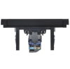 Розетка компьютерная FORTE&PIANO RJ45 кат.6 FP131M (металл черный) FP-K10-2-M-K02