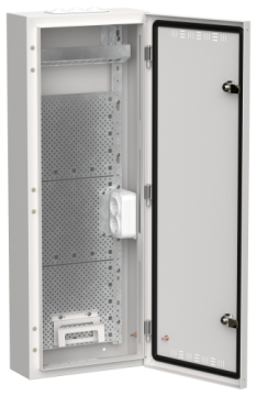 Щит IEK TITAN 5 мультимедийный накладной ЩРн-60 (1х60) 835х310х140 мм IP30 (белый) TI5-51-N-060-30