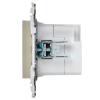 Розетка USB A+C 18Вт IEK SKANDY SK-R13B (бежевый) SK-U22-018-K10