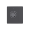 Светорегулятор SE Systeme Infinity TRIAC c выключателем 300Вт (вулканический пепел) FSE000721
