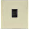 Розетка компьютерная FORTE&PIANO RJ45 кат.5E FP832M (металл слоновая кость) FP-K10-1-M-K41