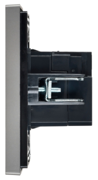 Розетка USB A+C FORTE&PIANO 3,1А FP550 (сталь) FP-U22-D31-K46